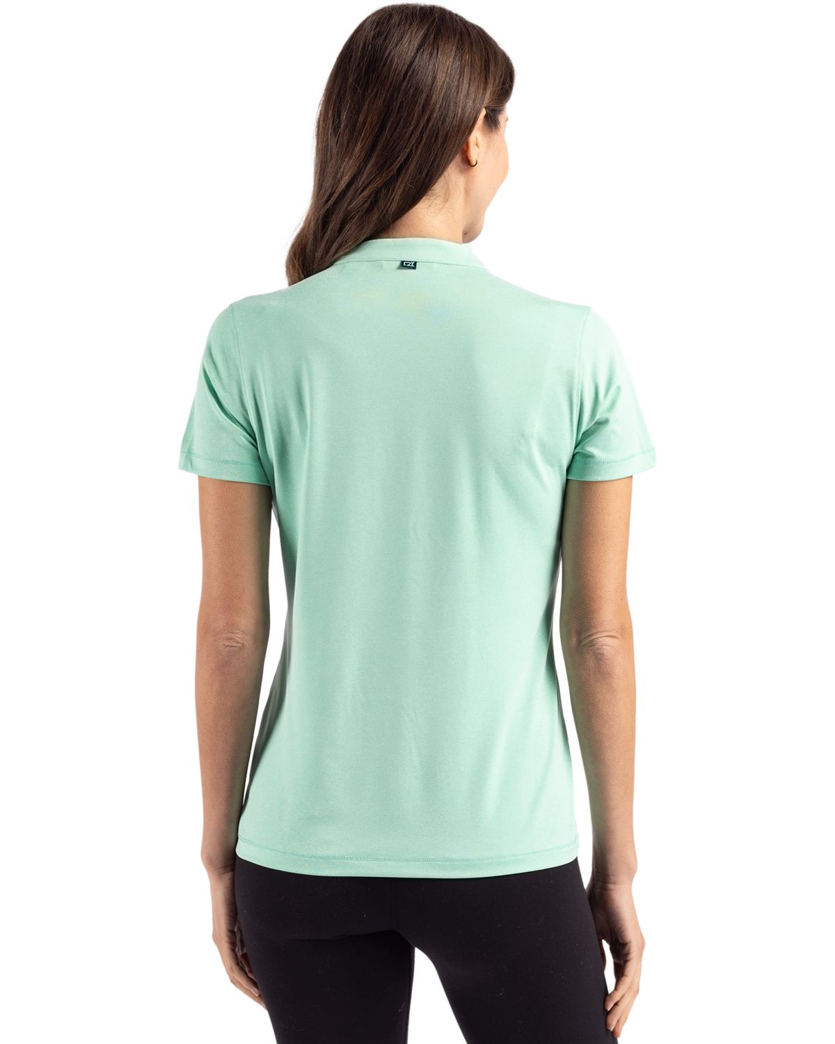 Cutter & Buck Forge Recycled Four-Way Stretch Heathered Womens Blade Top