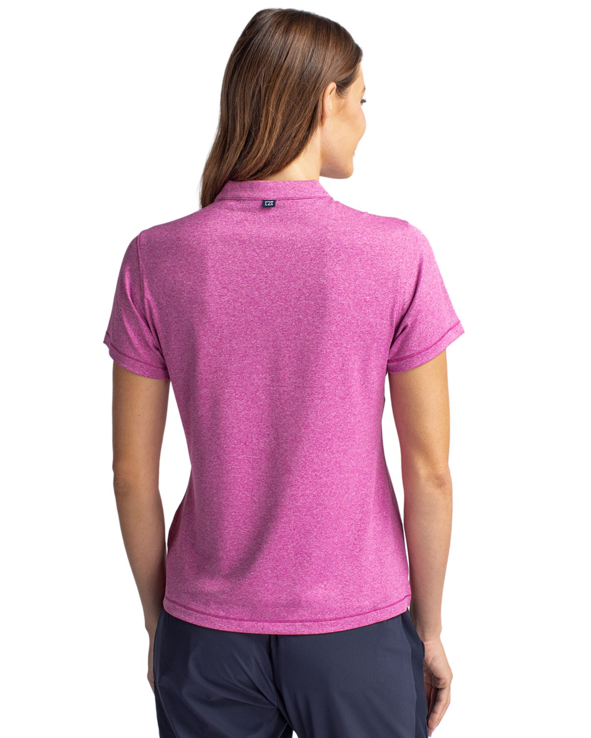 Cutter & Buck Forge Recycled Four-Way Stretch Heathered Womens Blade Top