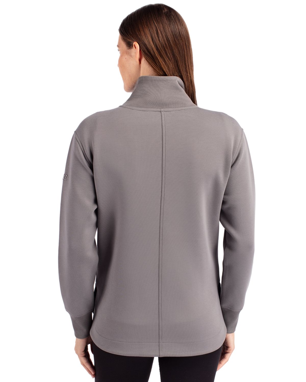Cutter & Buck Roam Recycled Buttery-Soft Knit Womens Full Zip Jacket