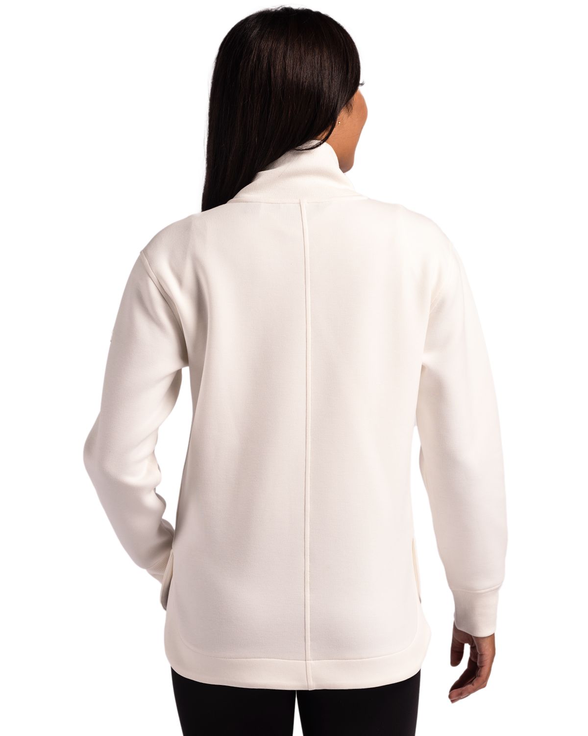 Cutter & Buck Roam Recycled Buttery-Soft Knit Womens Full Zip Jacket