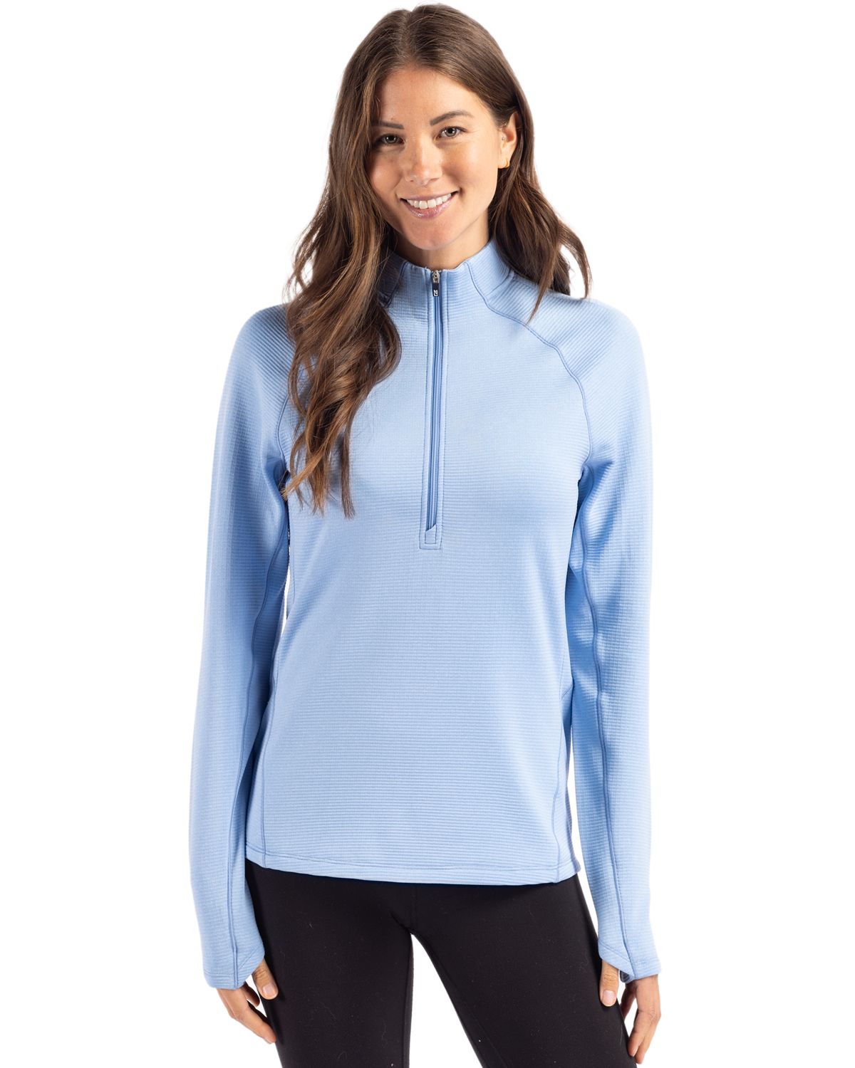 Cutter & Buck Peshastin Epic Versatility Recycled Fleece Womens Half Zip