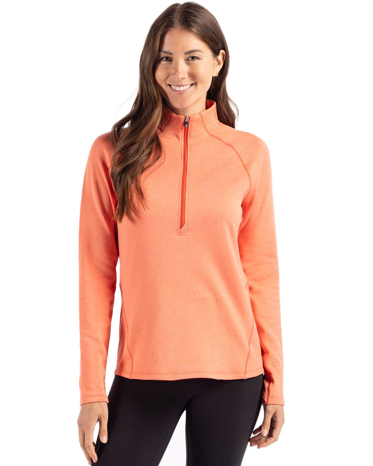 Cutter & Buck Peshastin Epic Versatility Recycled Fleece Womens Half Zip