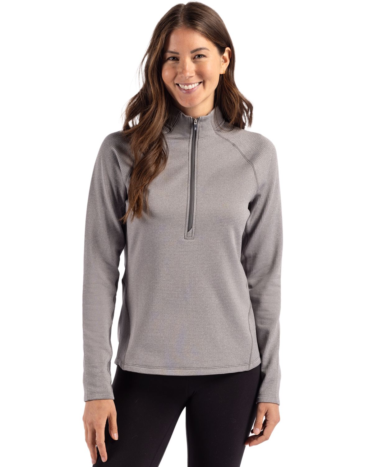Cutter & Buck Peshastin Epic Versatility Recycled Fleece Womens Half Zip