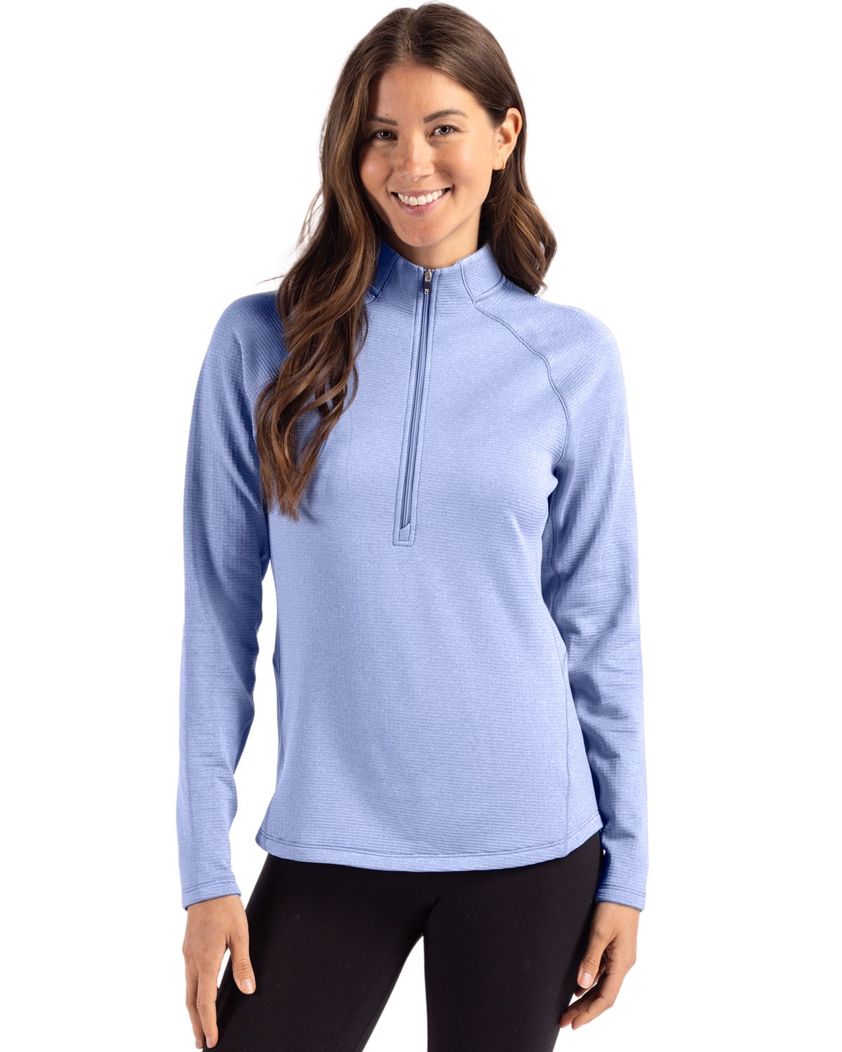 Cutter & Buck Peshastin Epic Versatility Recycled Fleece Womens Half Zip
