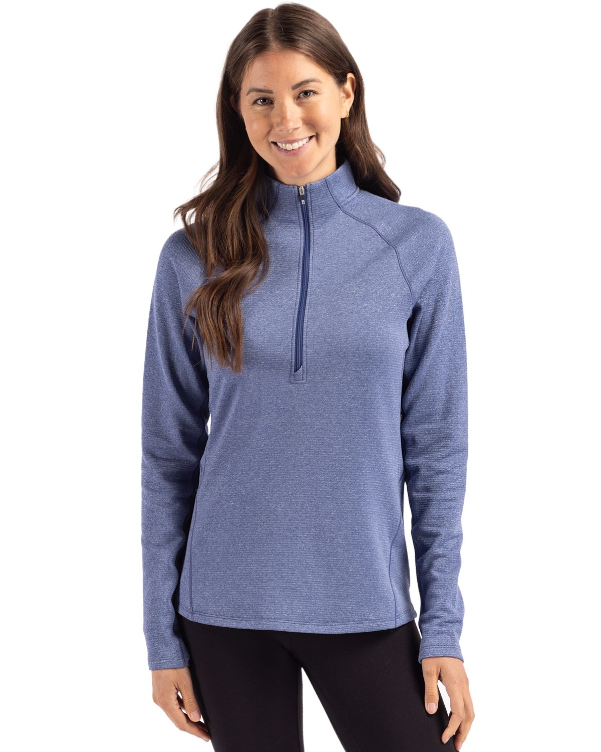 Cutter & Buck Peshastin Epic Versatility Recycled Fleece Womens Half Zip