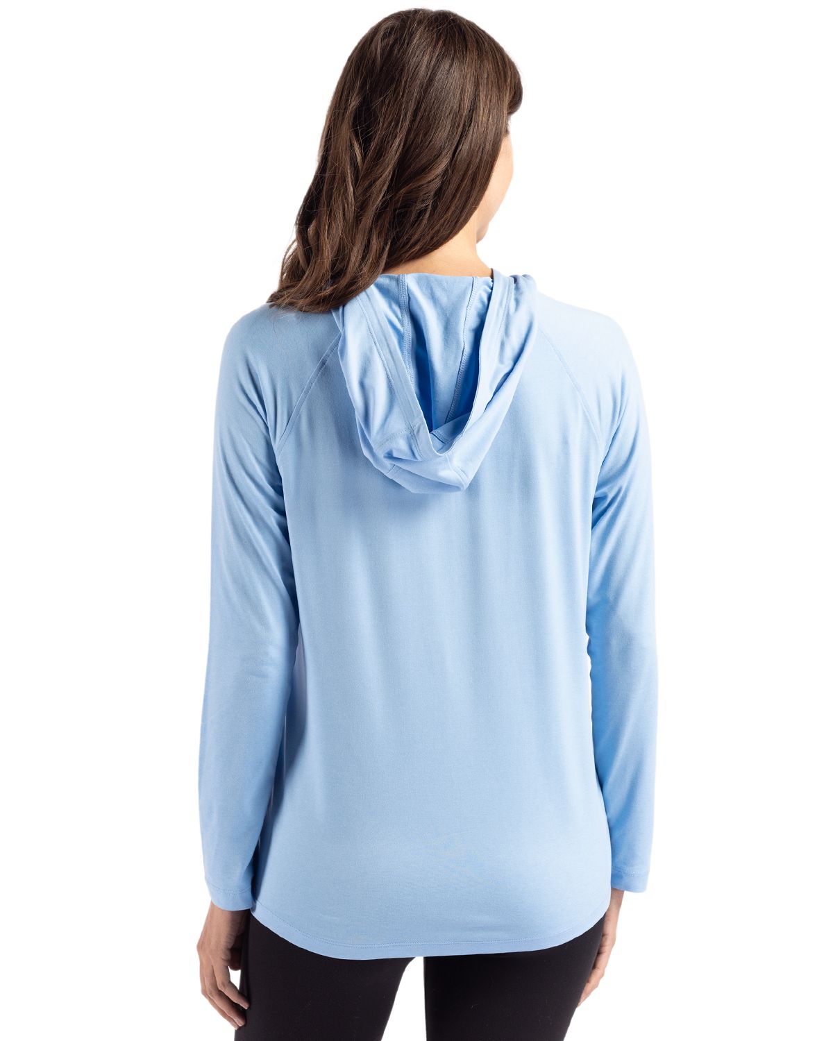 Cutter & Buck Coastline Recycled Double Peached Womens Hooded Pullover