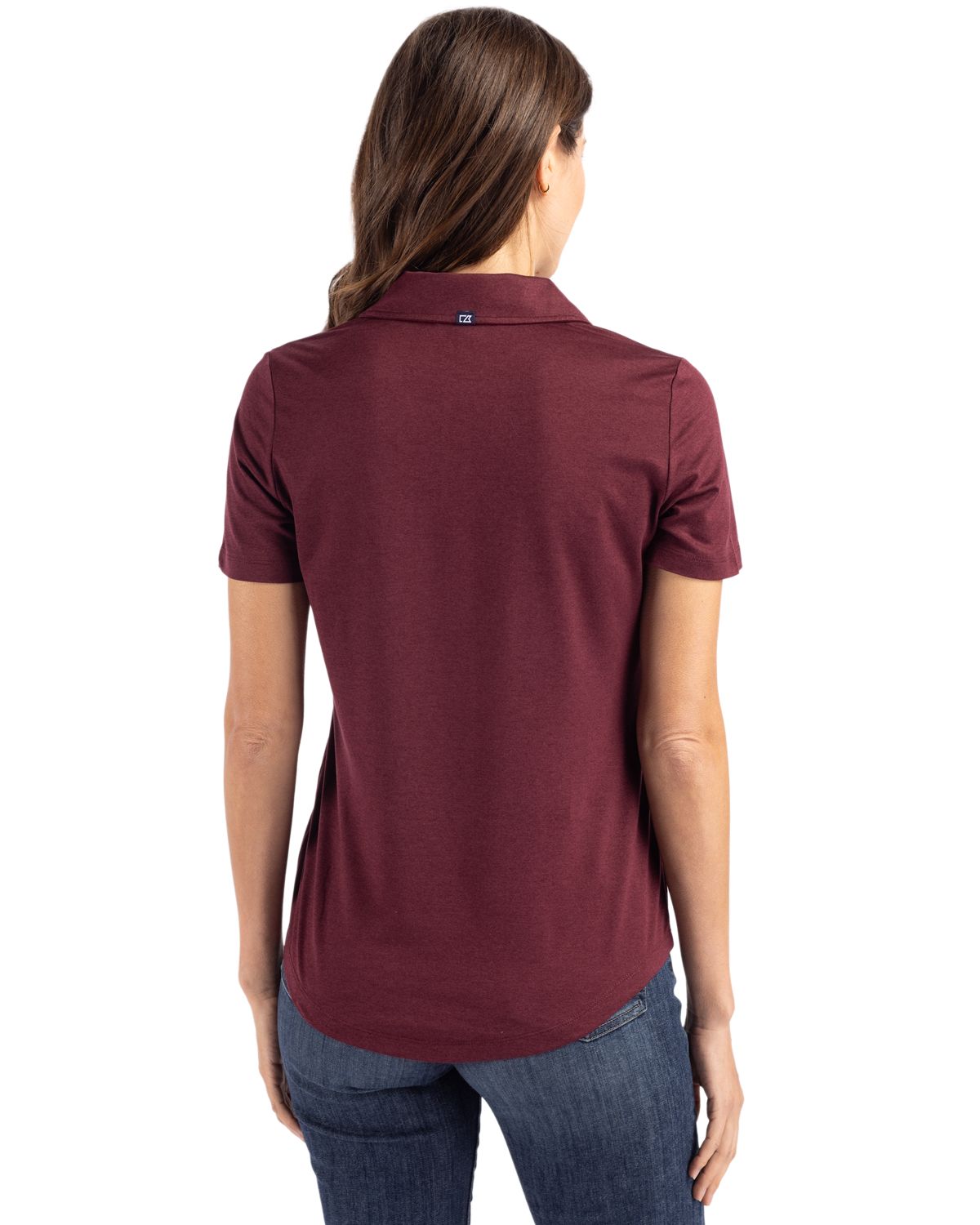 Cutter & Buck Coastline Recycled Double Peached Womens Polo