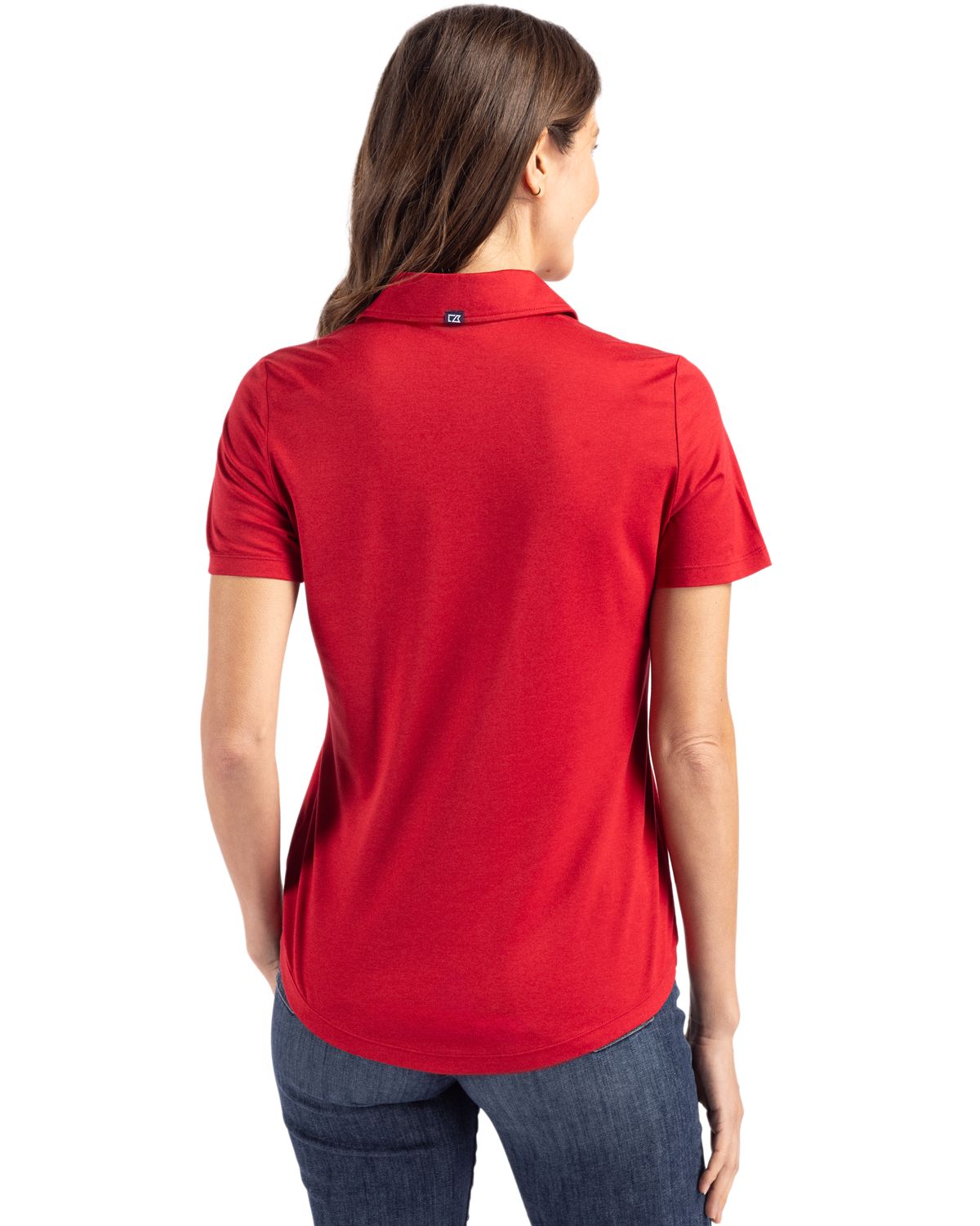 Cutter & Buck Coastline Recycled Double Peached Womens Polo