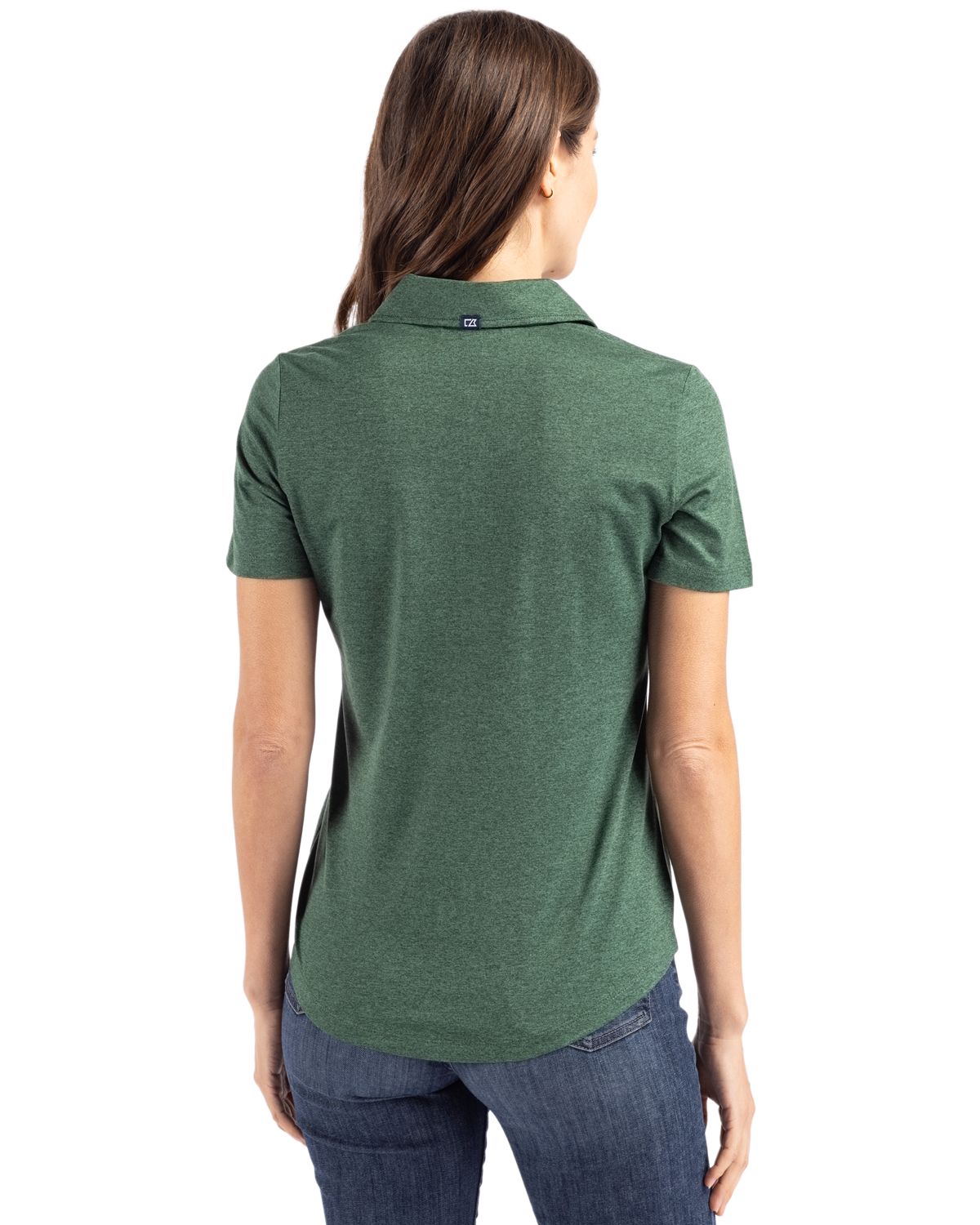 Cutter & Buck Coastline Recycled Double Peached Womens Polo
