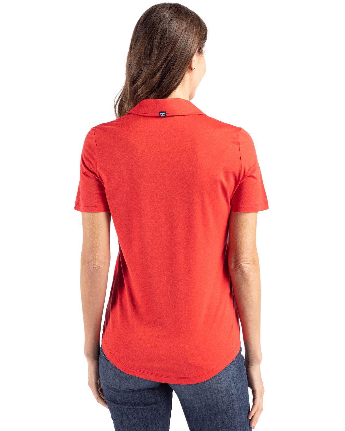 Cutter & Buck Coastline Recycled Double Peached Womens Polo
