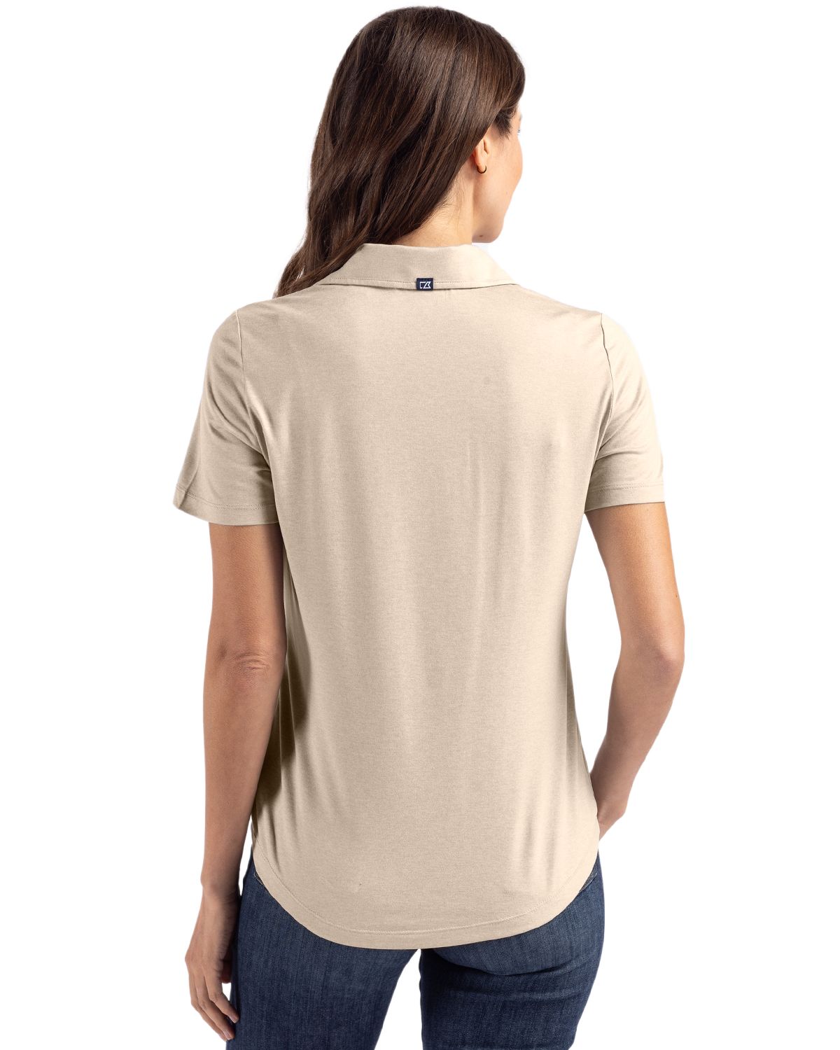 Cutter & Buck Coastline Recycled Double Peached Womens Polo