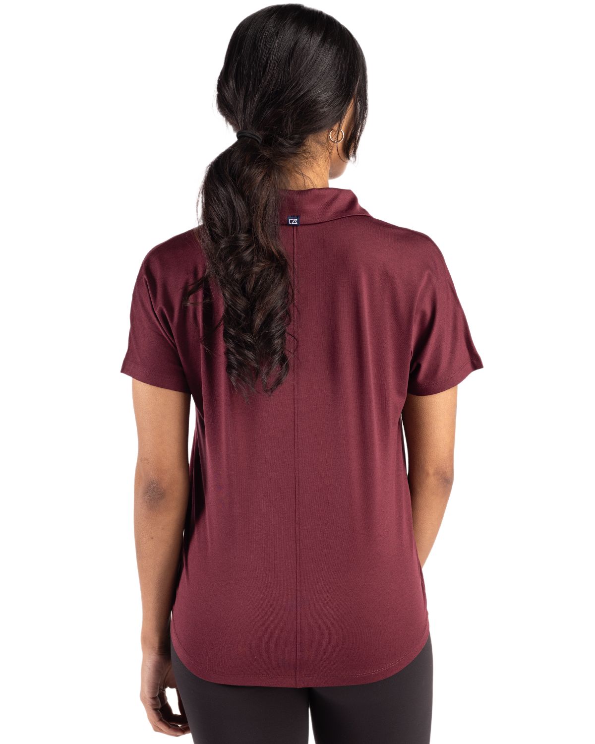 Cutter & Buck Coastline Recycled Double Peached Womens Dolman Polo