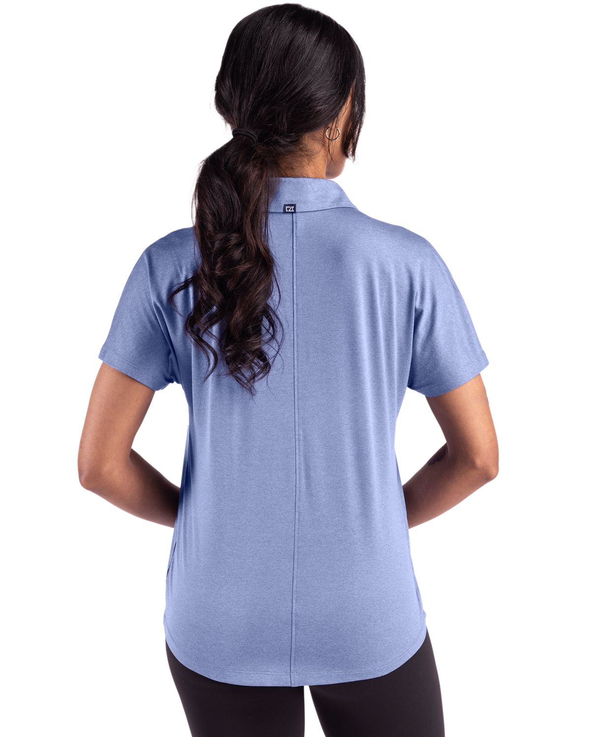 Cutter & Buck Coastline Recycled Double Peached Womens Dolman Polo