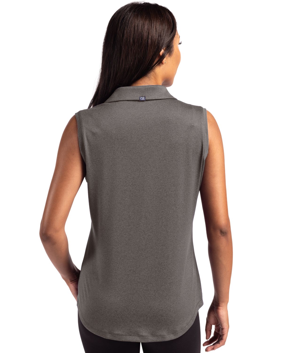 Cutter & Buck Forge Recycled Four-Way Stretch Womens Sleeveless Polo