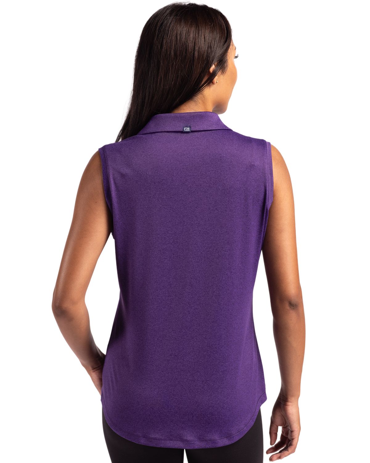 Cutter & Buck Forge Recycled Four-Way Stretch Womens Sleeveless Polo