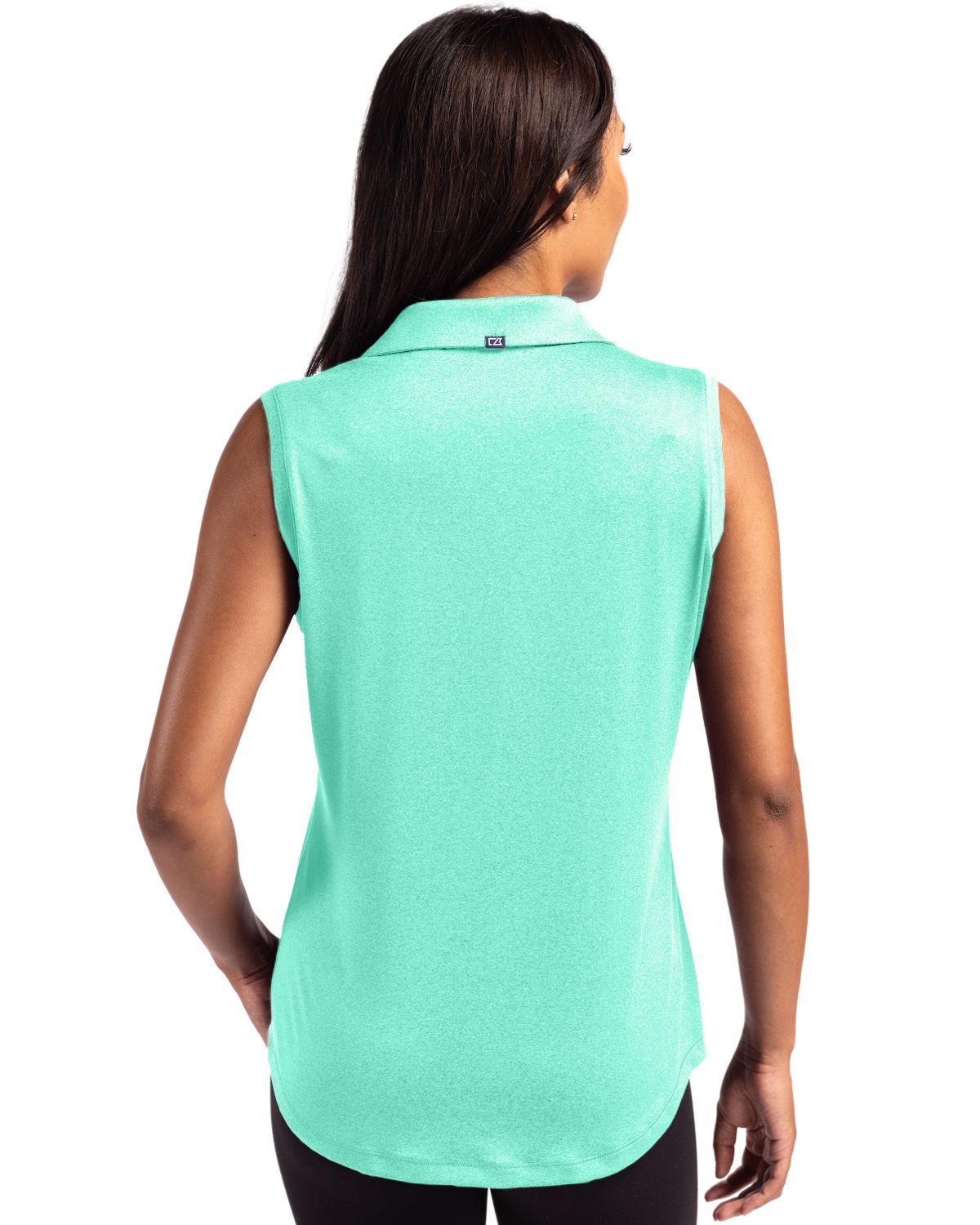 Cutter & Buck Forge Recycled Four-Way Stretch Womens Sleeveless Polo