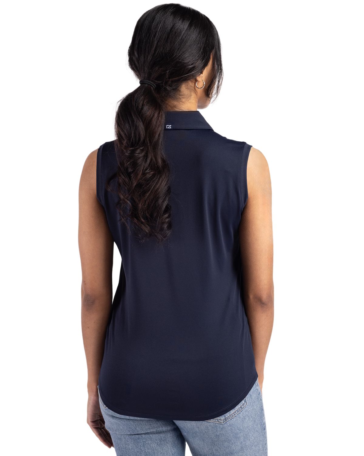 Cutter & Buck Forge Recycled Four-Way Stretch Womens Sleeveless Polo