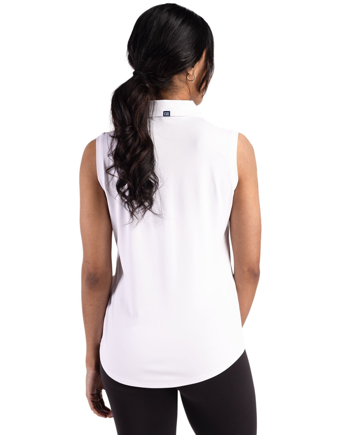 Cutter & Buck Forge Recycled Four-Way Stretch Womens Sleeveless Polo