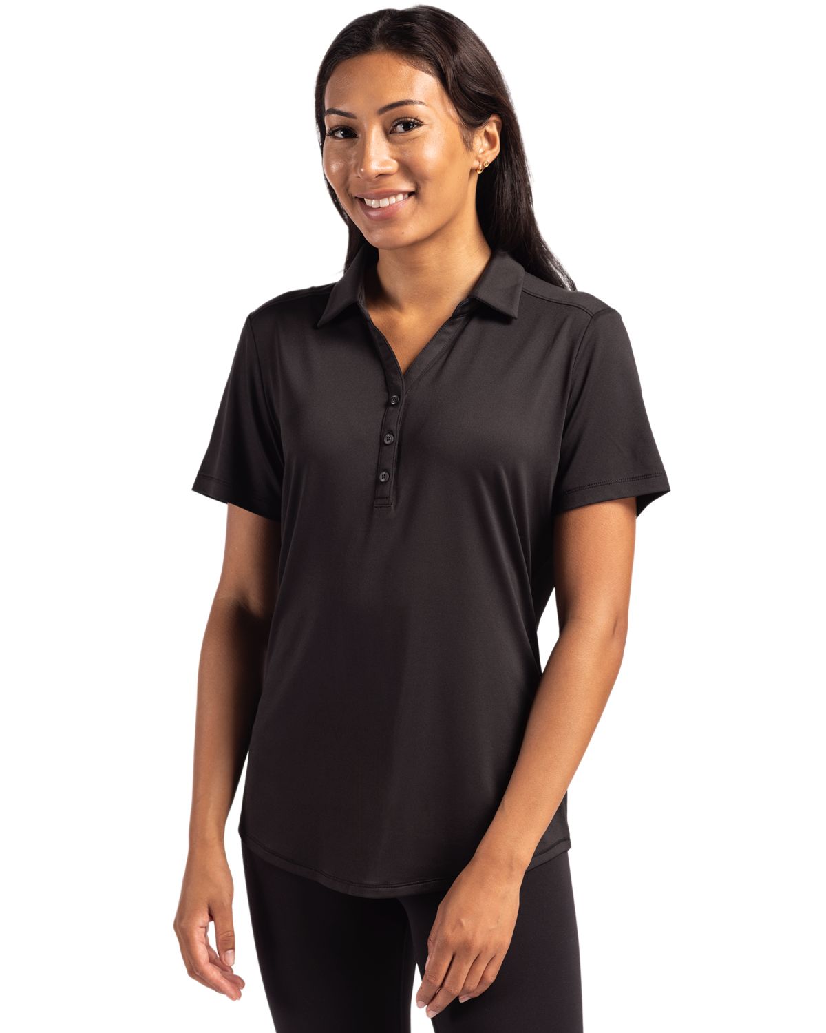 Cutter & Buck Forge Recycled Four-Way Stretch Womens Polo