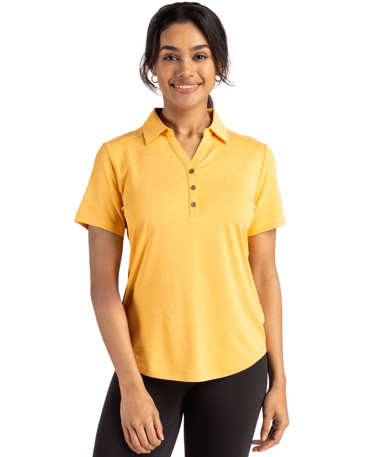 Cutter & Buck Forge Recycled Four-Way Stretch Womens Polo