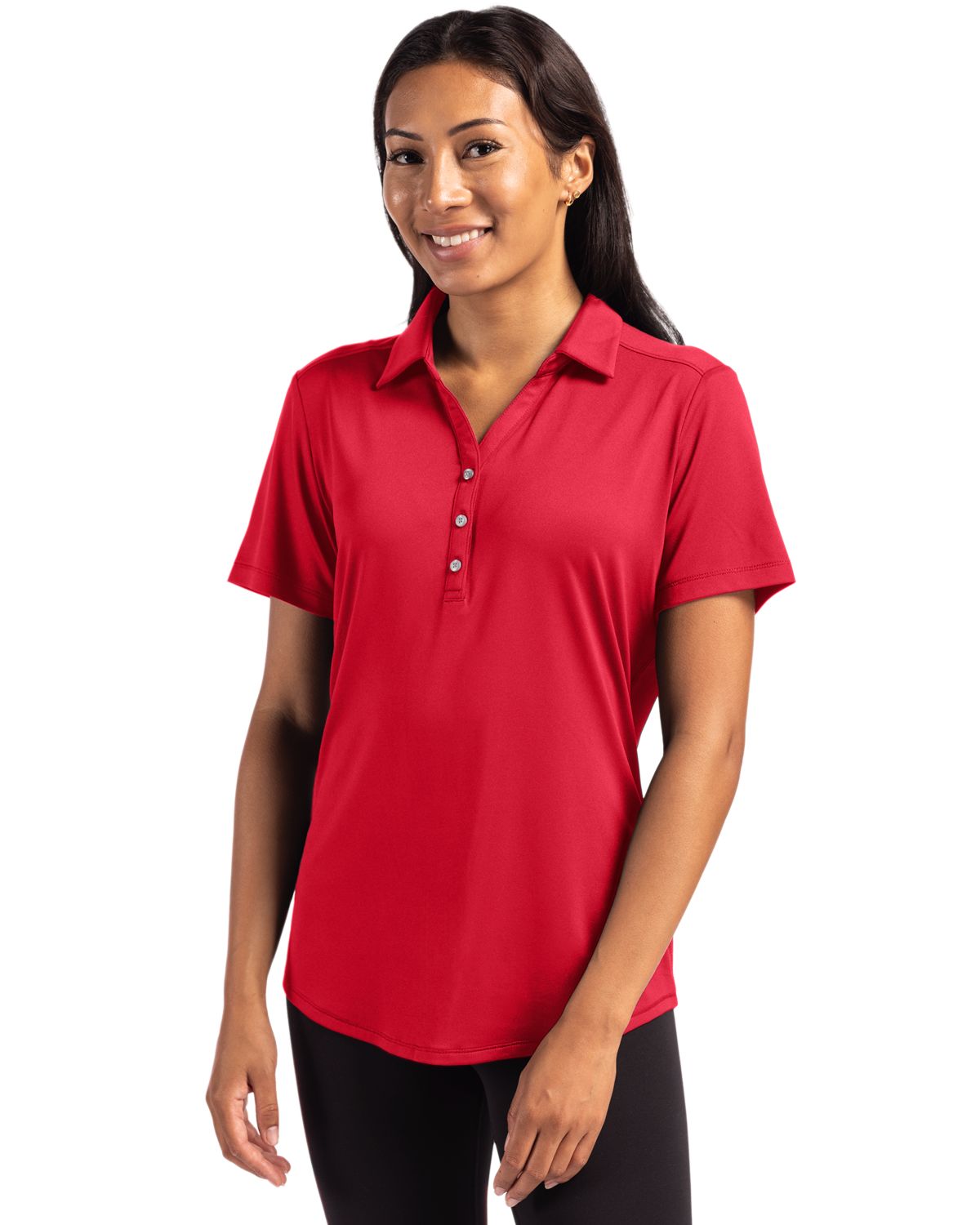 Cutter & Buck Forge Recycled Four-Way Stretch Womens Polo