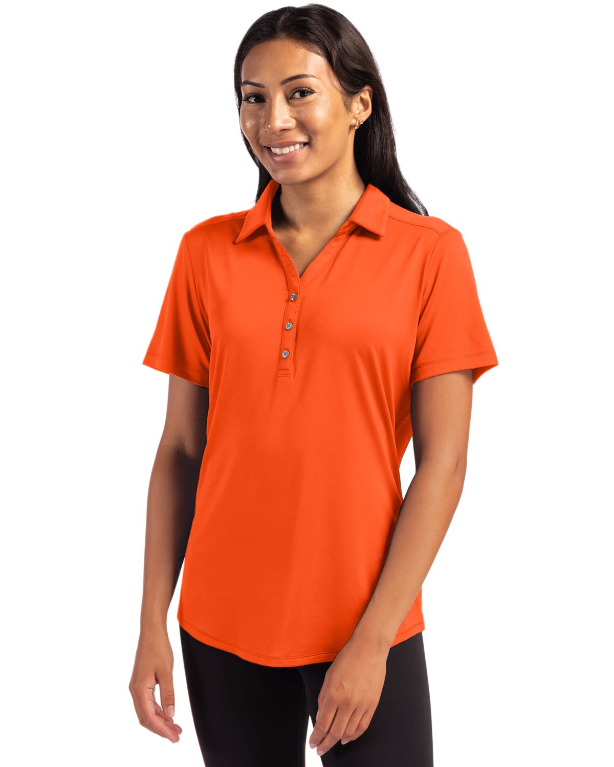 Cutter & Buck Forge Recycled Four-Way Stretch Womens Polo