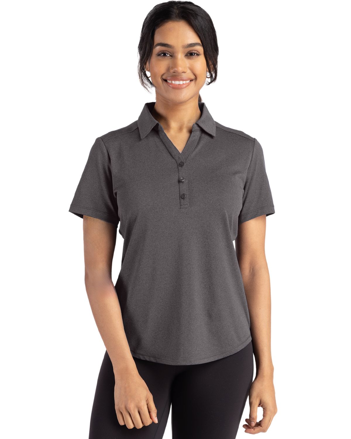 Cutter & Buck Forge Recycled Four-Way Stretch Womens Polo