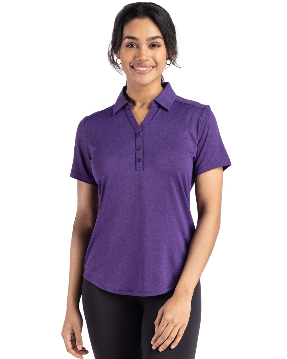 Cutter & Buck Forge Recycled Four-Way Stretch Womens Polo