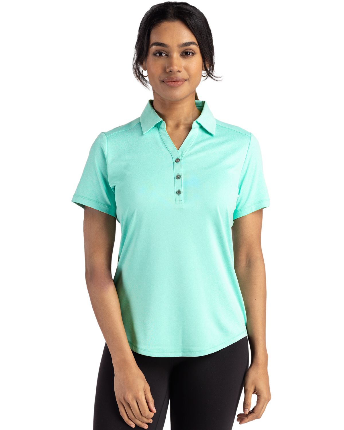 Cutter & Buck Forge Recycled Four-Way Stretch Womens Polo