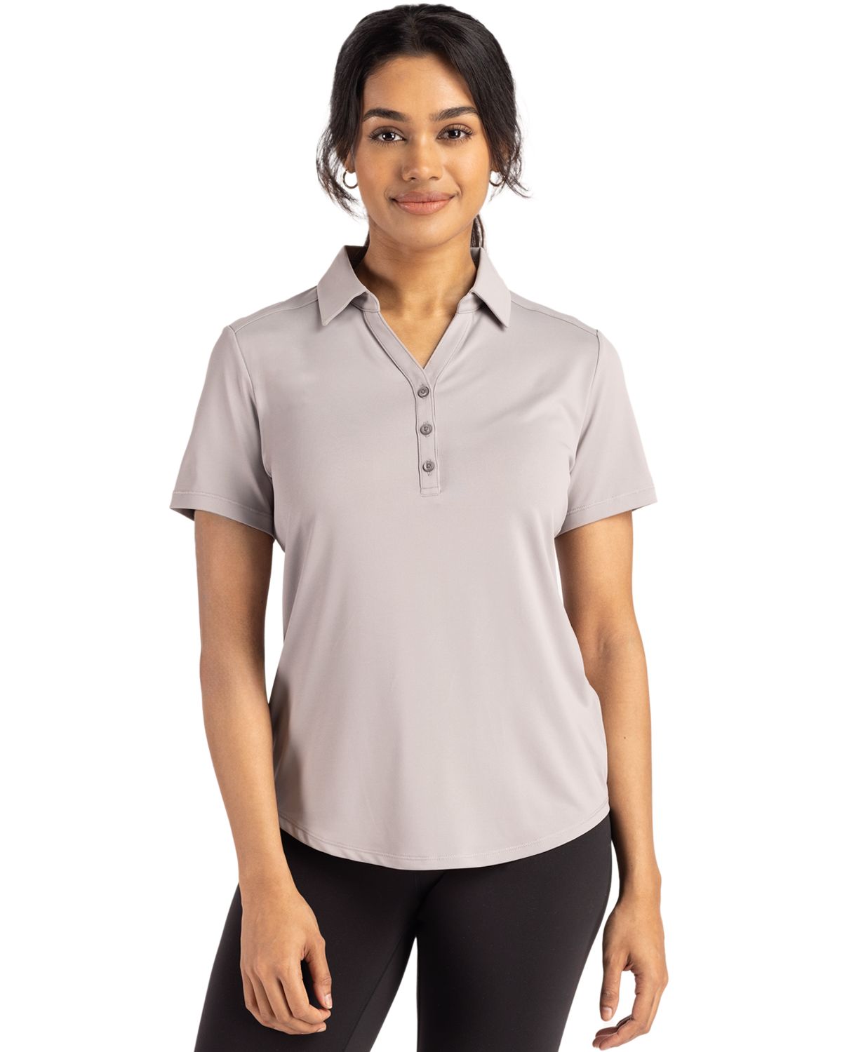 Cutter & Buck Forge Recycled Four-Way Stretch Womens Polo