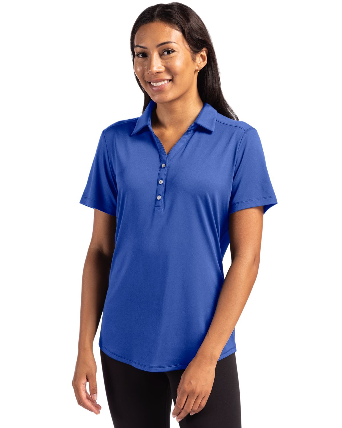 Cutter & Buck Forge Recycled Four-Way Stretch Womens Polo