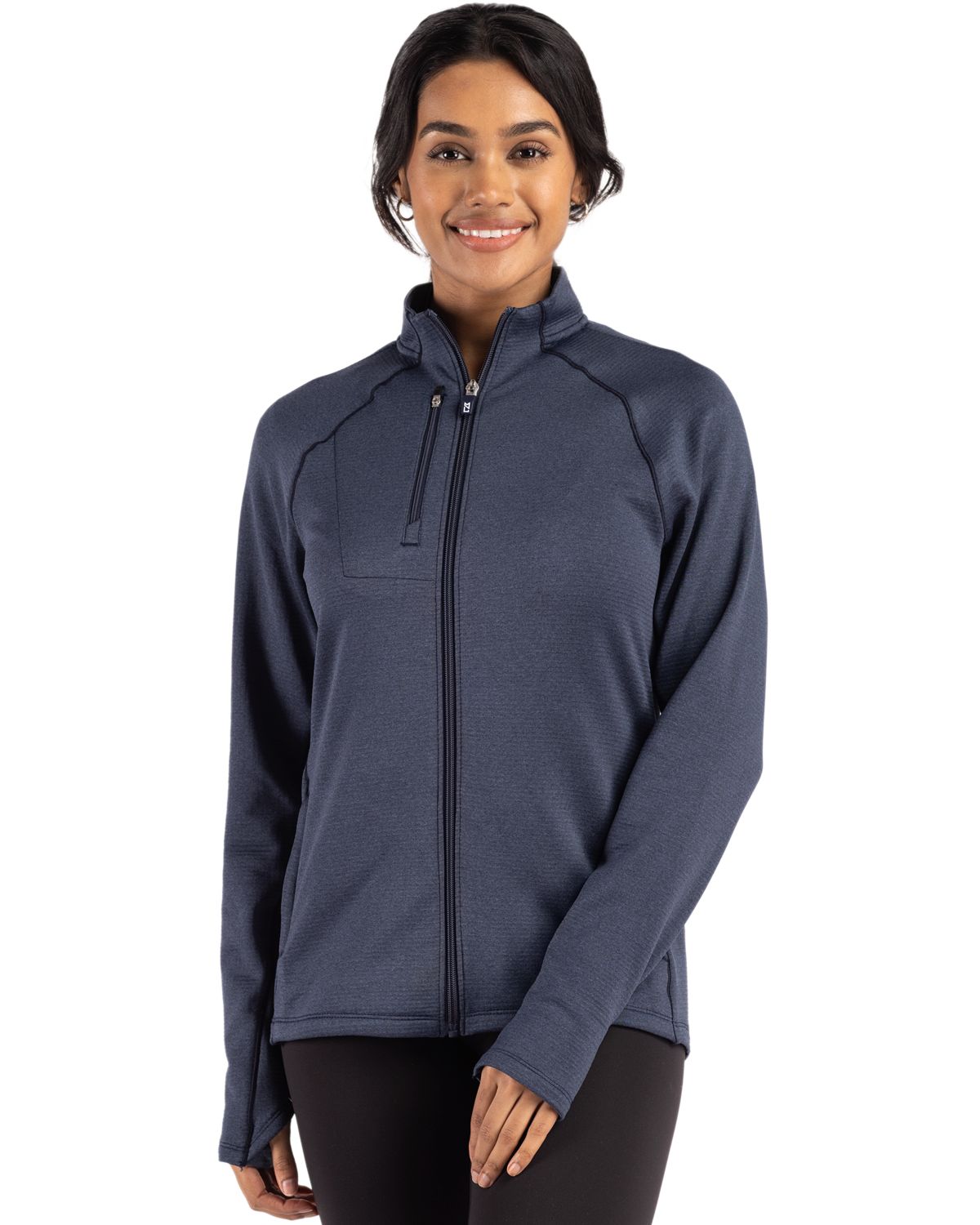 Cutter & Buck Peshastin Epic Versatility Recycled Fleece Womens Full Zip Jacket