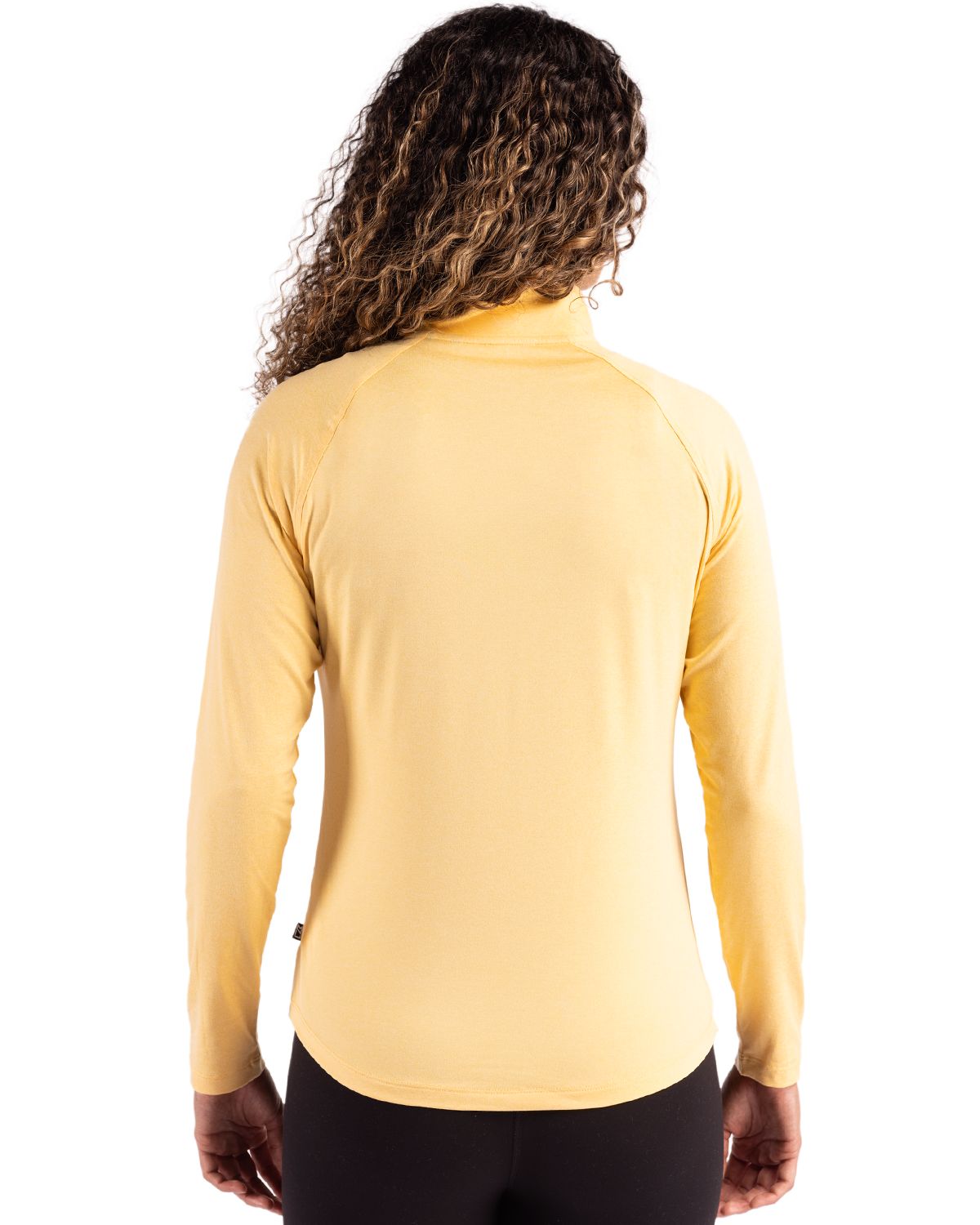 Cutter & Buck Coastline Recycled Double Peached Womens Quarter Zip Pullover
