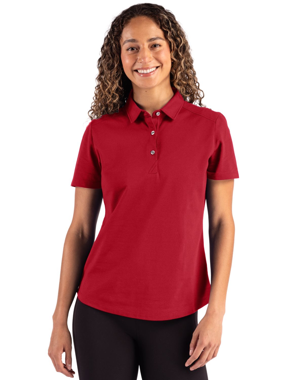 Cutter & Buck Advantage Refresh Epic Confidence Recycled Tri-Blend Pique Womens Polo