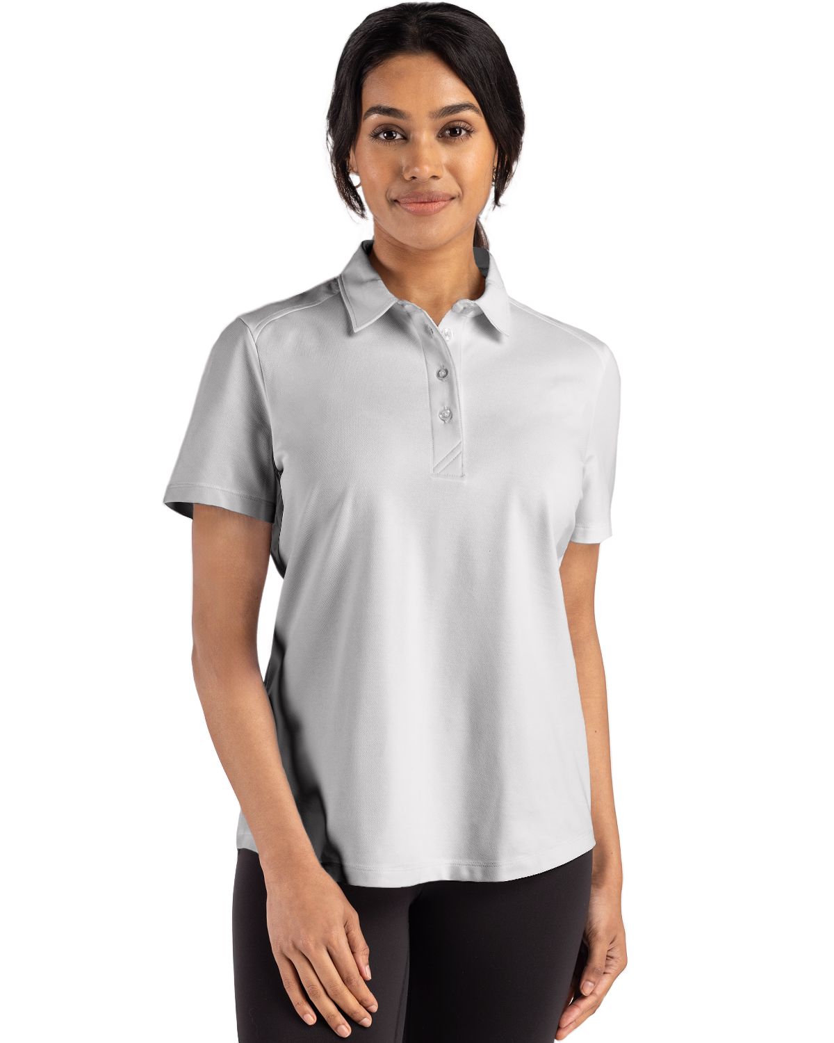 Cutter & Buck Advantage Refresh Epic Confidence Recycled Tri-Blend Pique Womens Polo