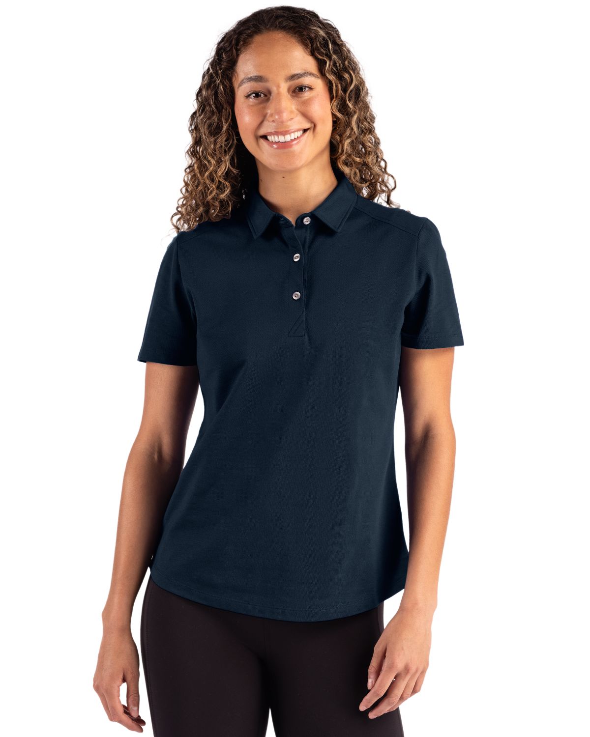 Cutter & Buck Advantage Refresh Epic Confidence Recycled Tri-Blend Pique Womens Polo