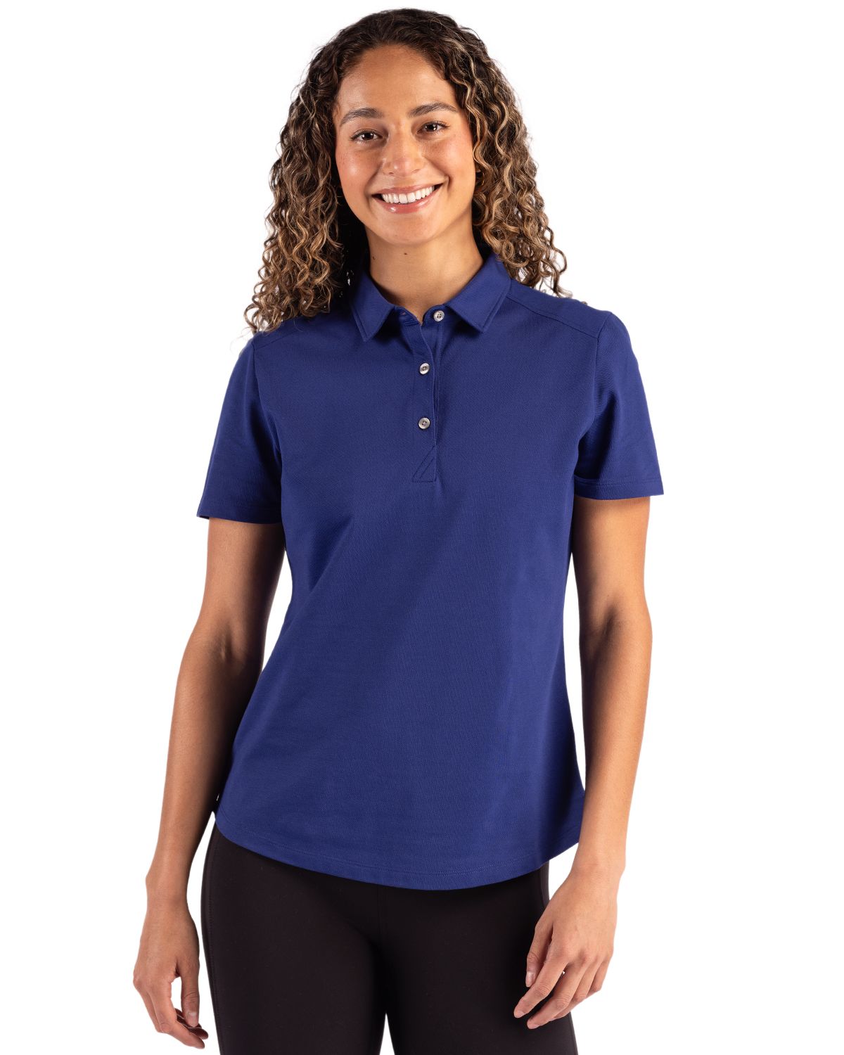 Cutter & Buck Advantage Refresh Epic Confidence Recycled Tri-Blend Pique Womens Polo