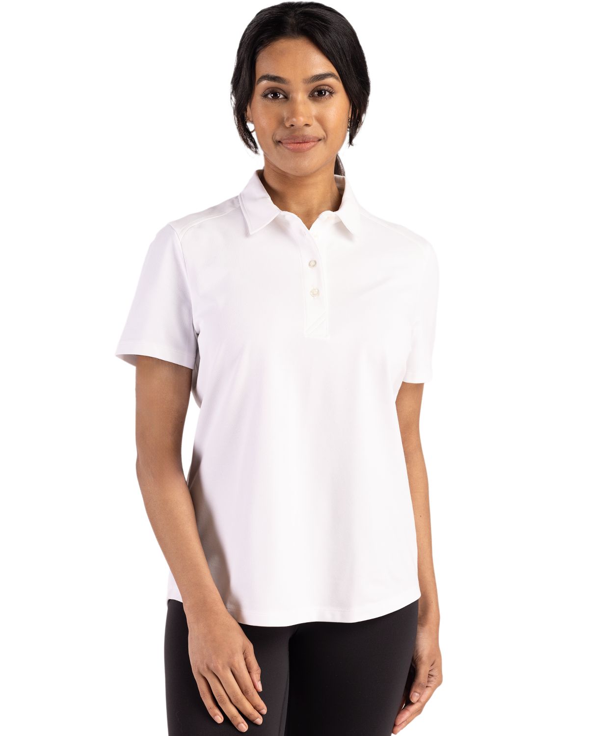 Cutter & Buck Advantage Refresh Epic Confidence Recycled Tri-Blend Pique Womens Polo