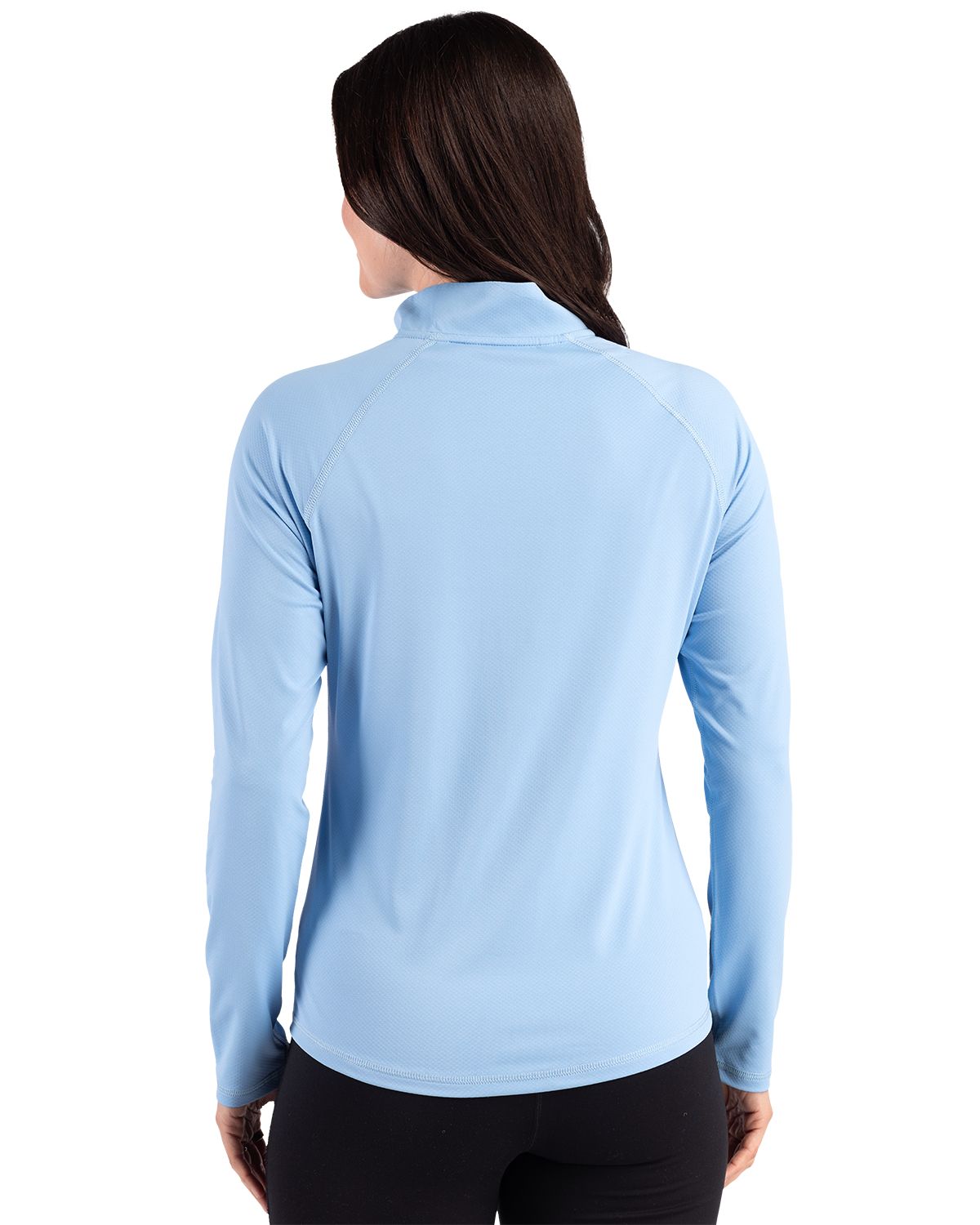 Cutter & Buck Prospect Recycled Featherlight Stretch Womens Quarter Zip
