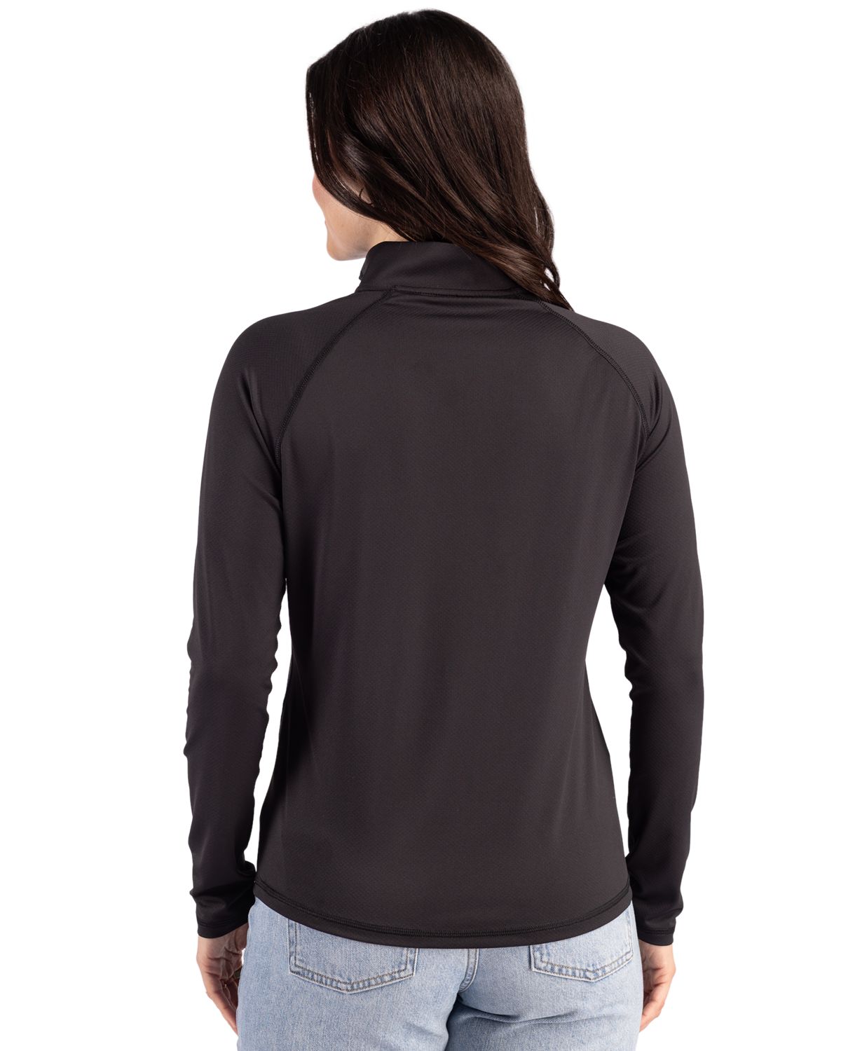 Cutter & Buck Prospect Recycled Featherlight Stretch Womens Quarter Zip