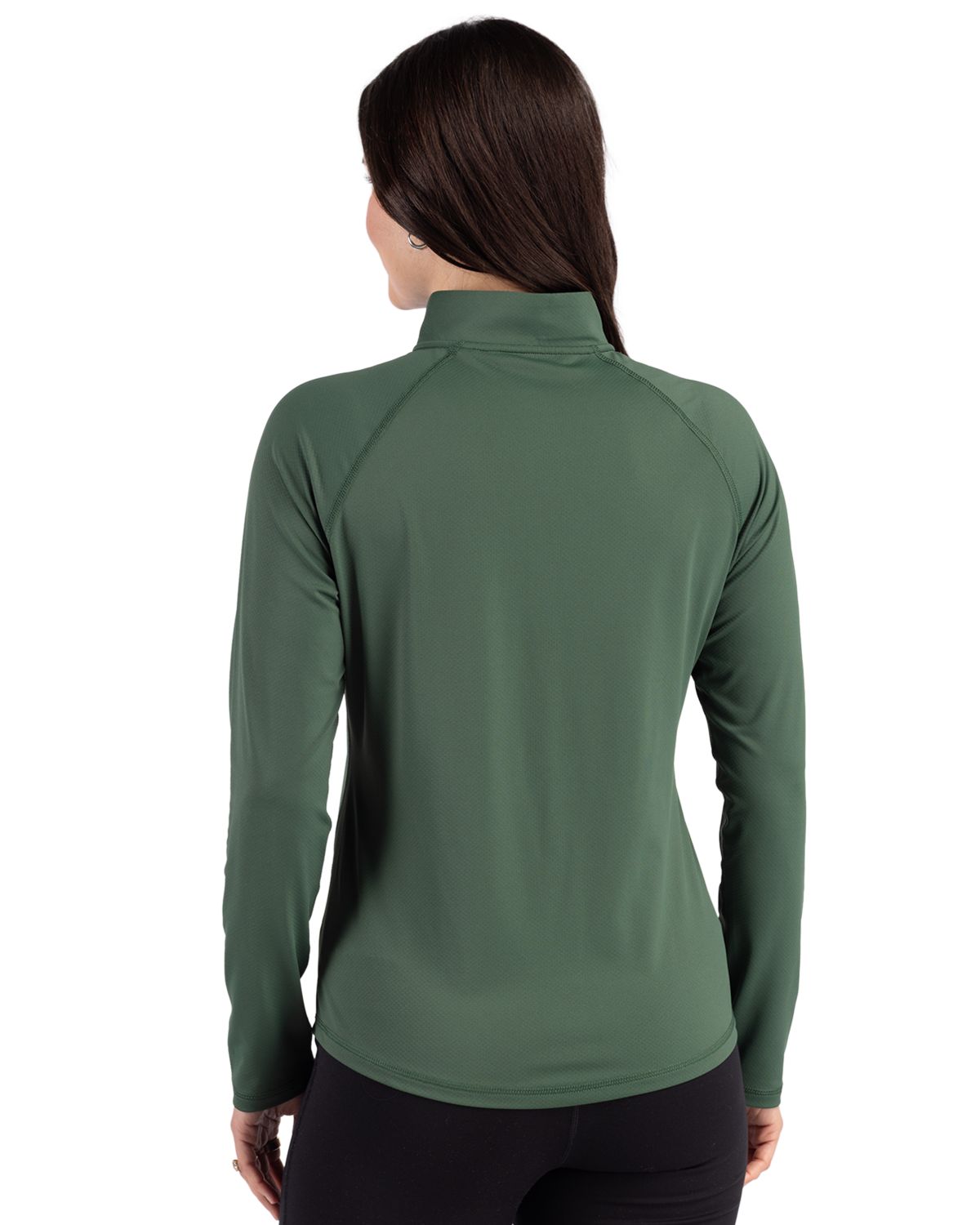 Cutter & Buck Prospect Recycled Featherlight Stretch Womens Quarter Zip