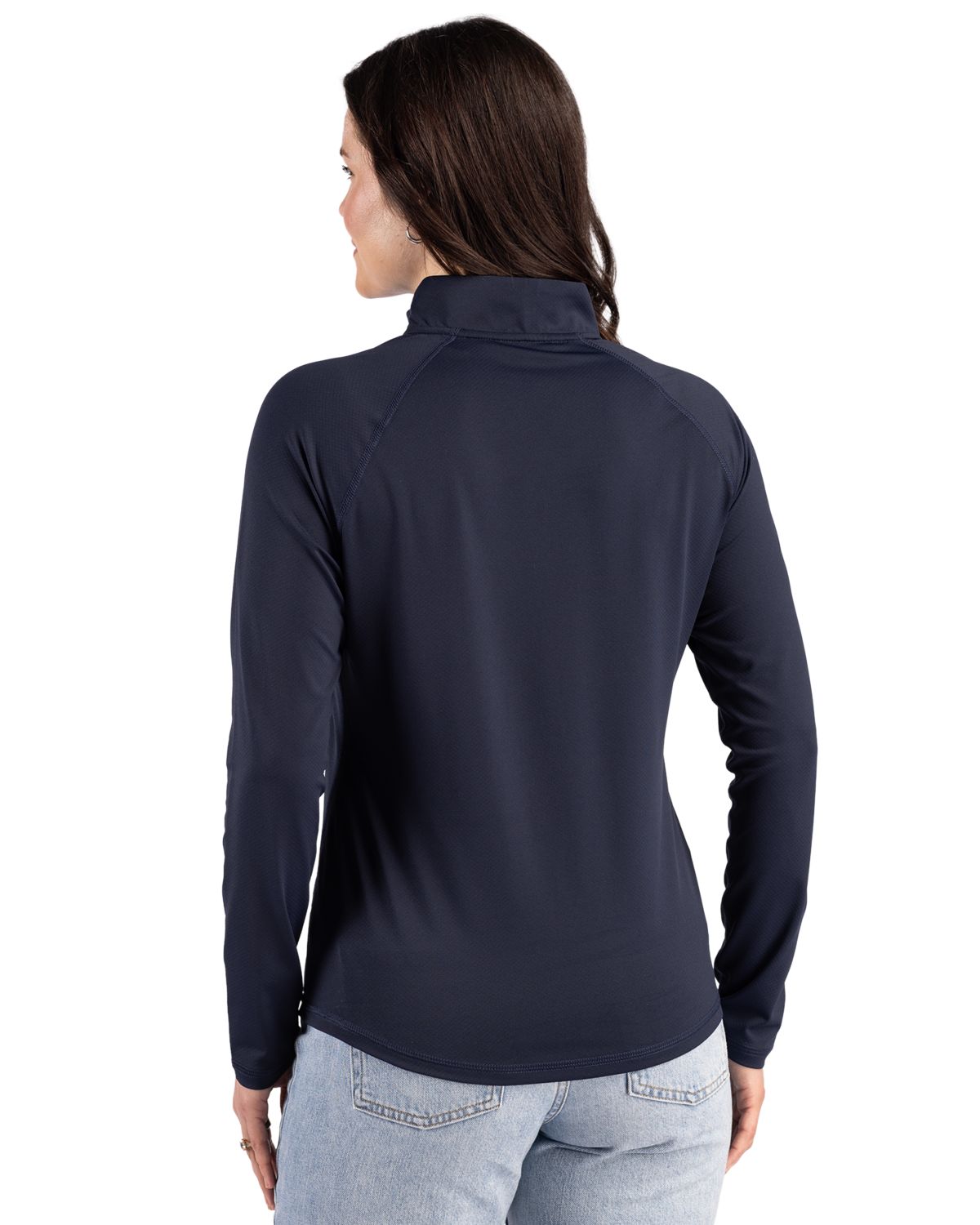 Cutter & Buck Prospect Recycled Featherlight Stretch Womens Quarter Zip