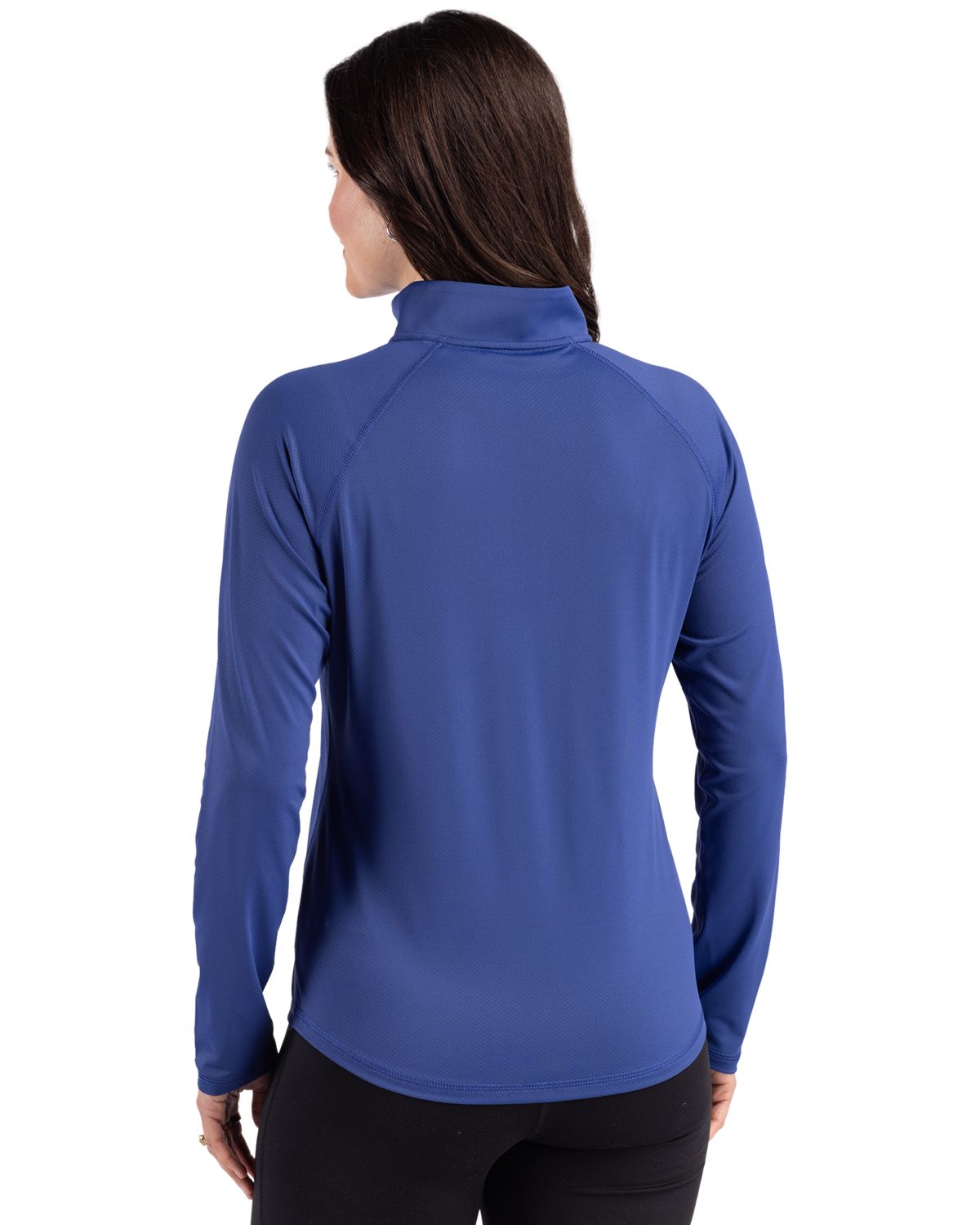 Cutter & Buck Prospect Recycled Featherlight Stretch Womens Quarter Zip