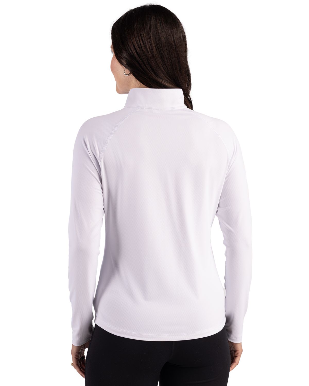 Cutter & Buck Prospect Recycled Featherlight Stretch Womens Quarter Zip