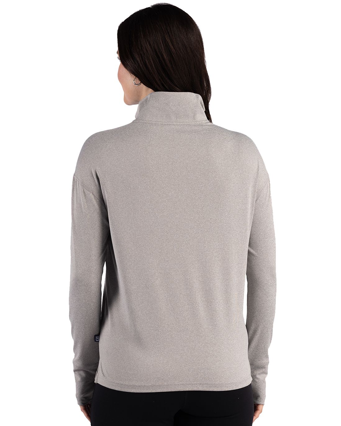 Cutter & Buck Forge Recycled Four-Way Stretch Womens Quarter Zip Pullover