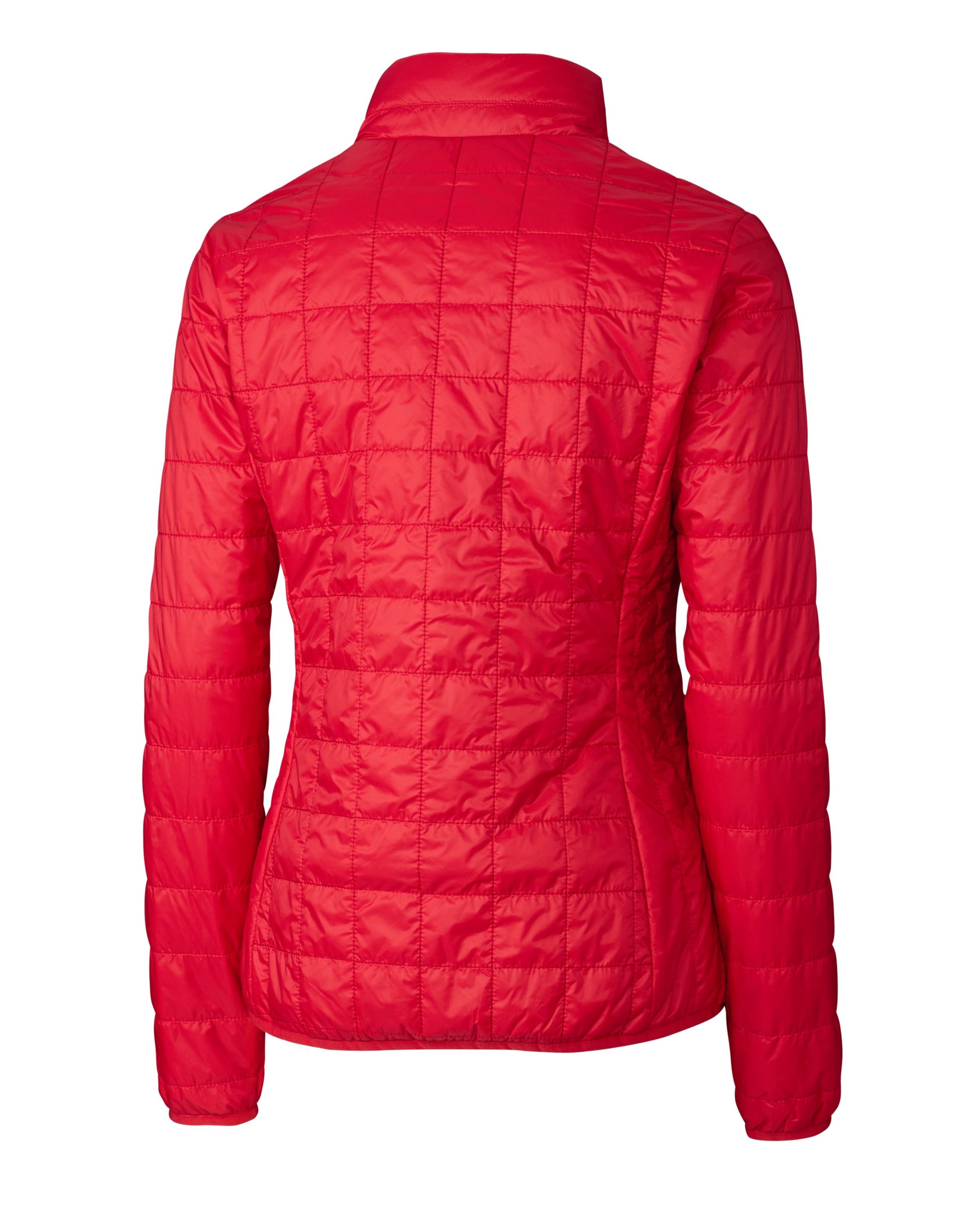 Cutter & Buck Rainier Recycled Insulated Puffer Womens Full Zip Jacket