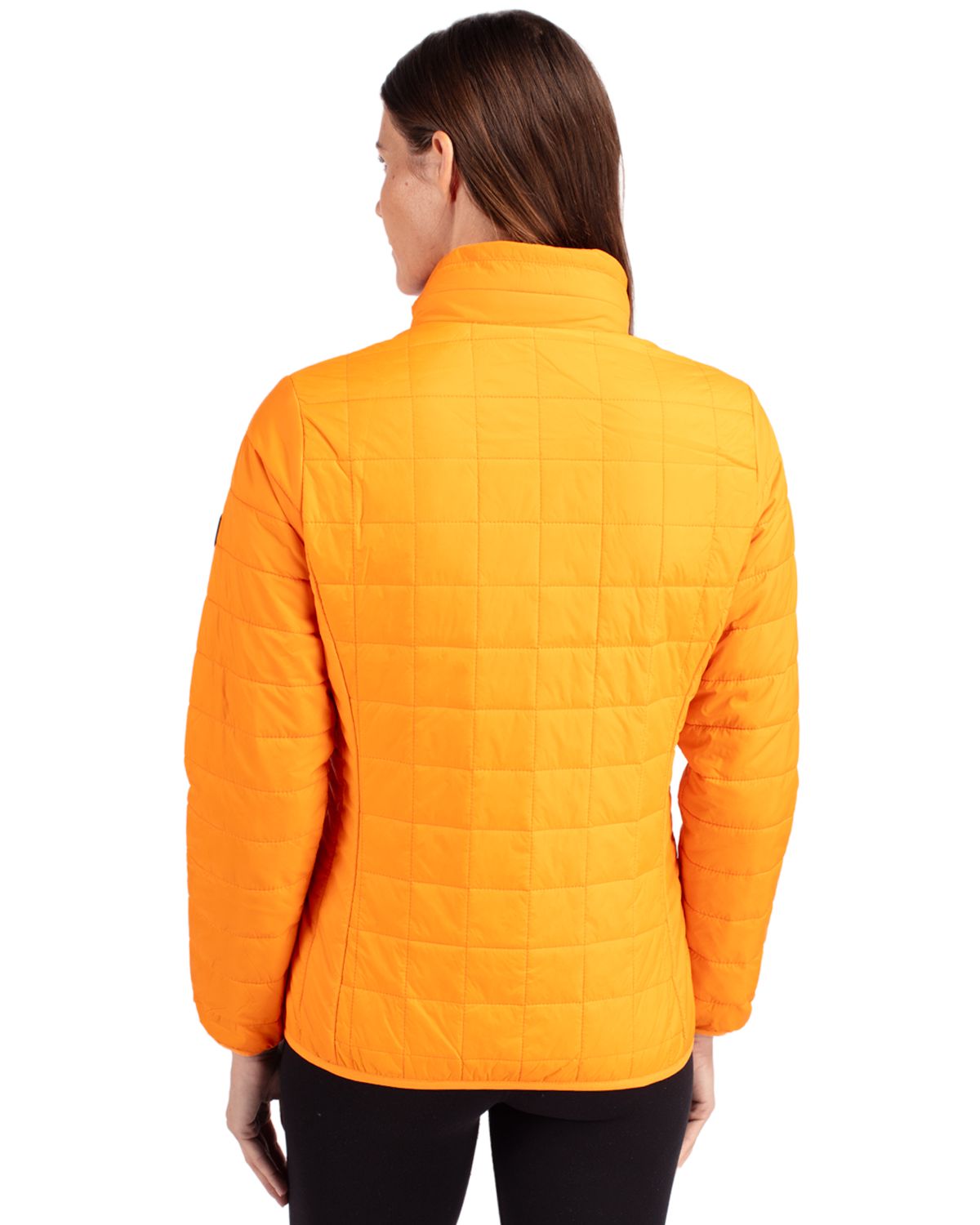 Cutter & Buck Rainier Recycled Insulated Puffer Womens Full Zip Jacket