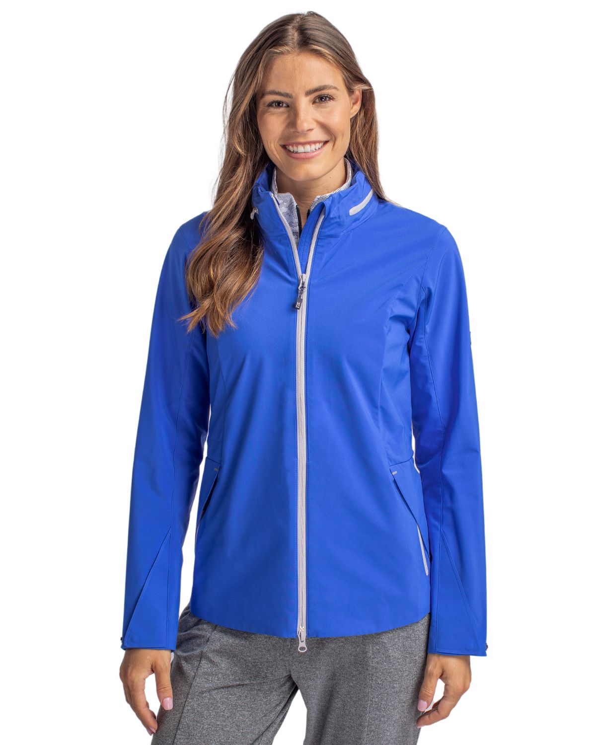 Cutter & Buck Vapor Full Zip Rain Jacket - Women's