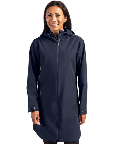 Cutter & Buck Camano Recycled Everyday Stretch Water Resistant Womens Full Zip Jacket