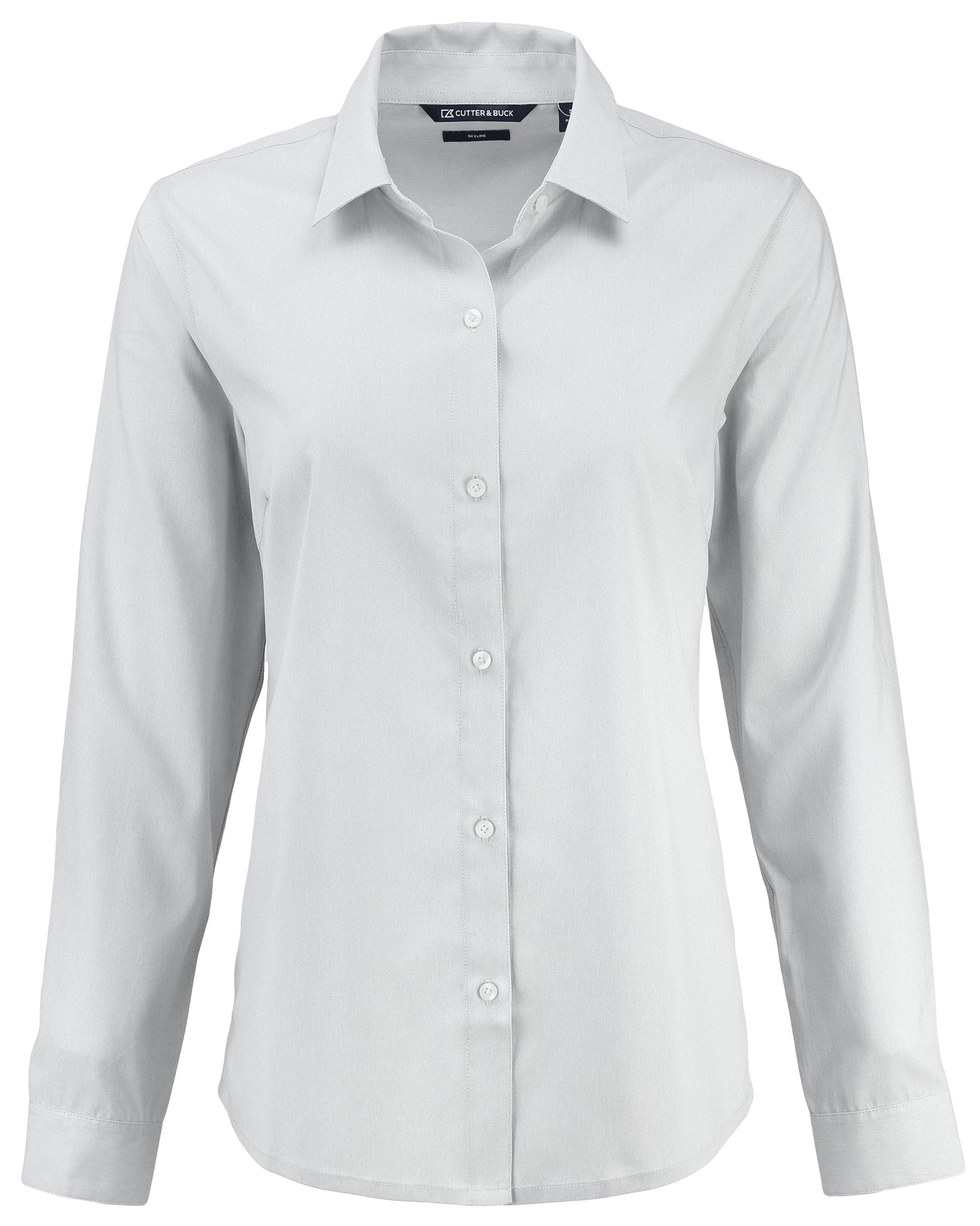 Cutter & Buck Skyline Eco End on End Button Down Shirt - Women's